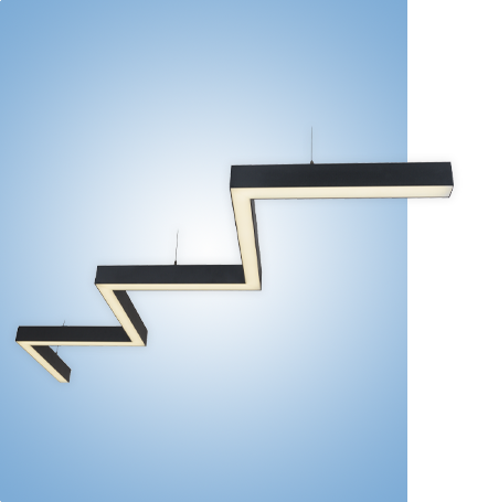 Светильник Snake серия vs-ds-Snake в черном корпусе